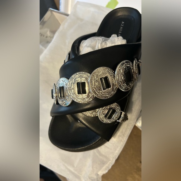 Shoes - Black slides